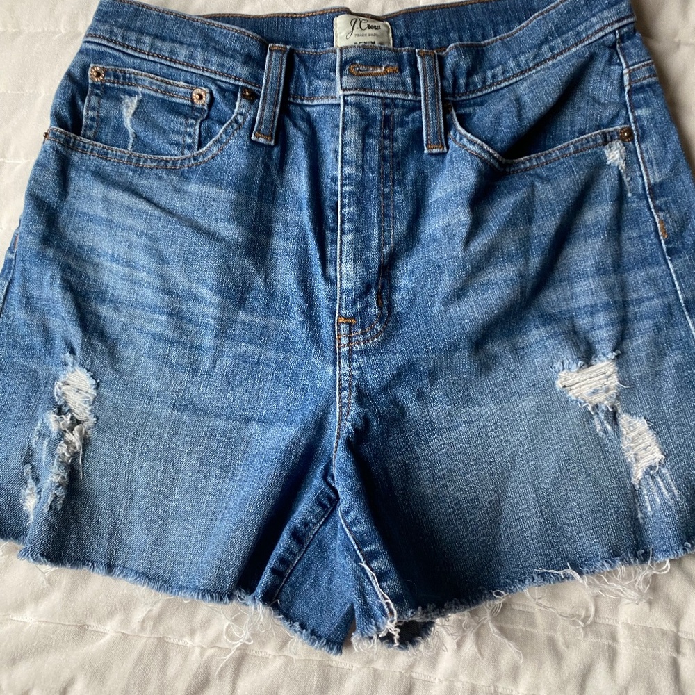 J.CREW jean shorts